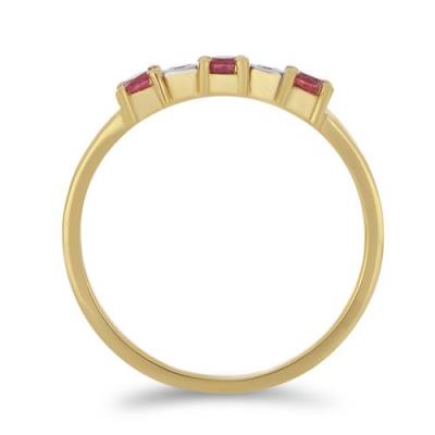 BUY 925 SILVER NATURAL RED RUBY GEMSTONE RING